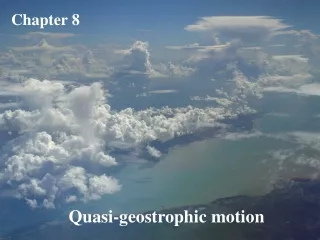 Quasi-geostrophic motion