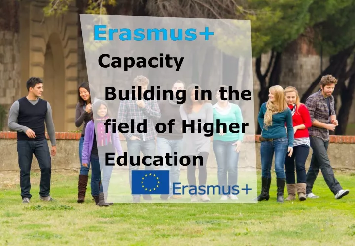 capacity building in the field of higher education