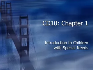 CD10: Chapter 1