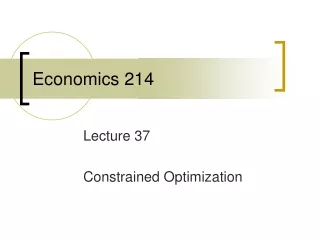 Economics 214