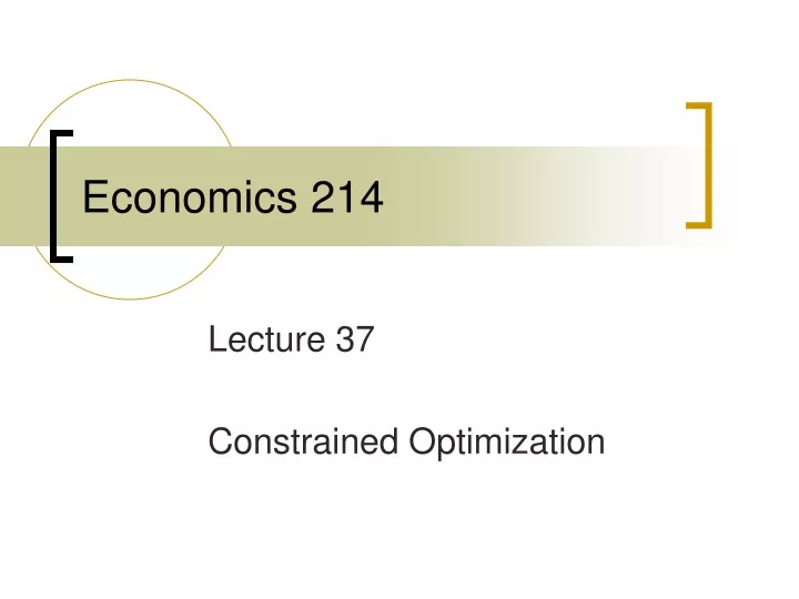 economics 214