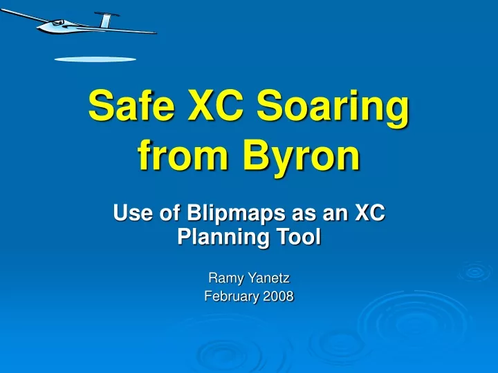 safe xc soaring from byron