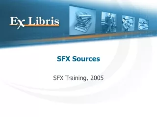 SFX Sources