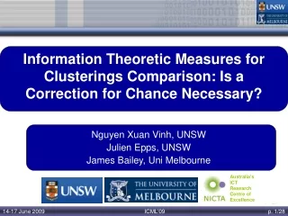 Information Theoretic Measures for Clusterings Comparison: Is a Correction for Chance Necessary?