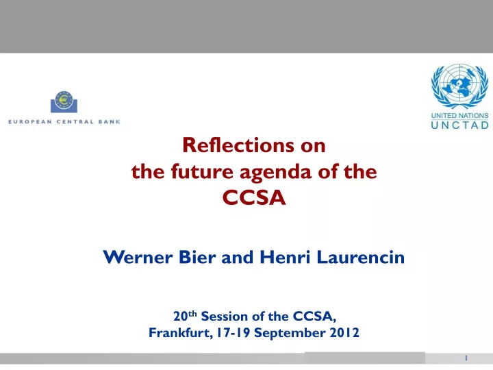 title of presentation reflections on the future