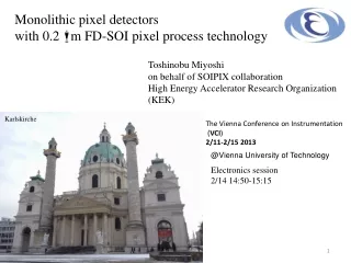 Monolithic pixel detectors  with 0.2  m m FD-SOI pixel process technology
