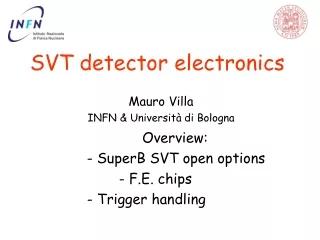 SVT detector electronics