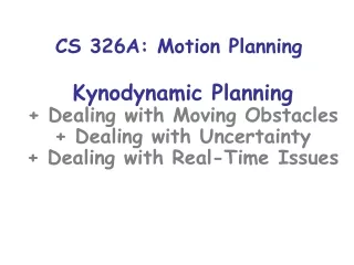 CS 326A: Motion Planning