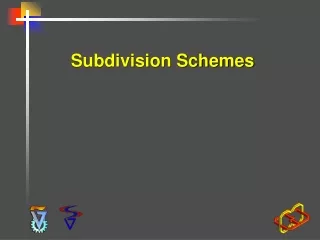 Subdivision Schemes