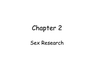Chapter 2 Sex Research
