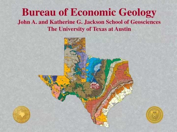 bureau of economic geology john a and katherine