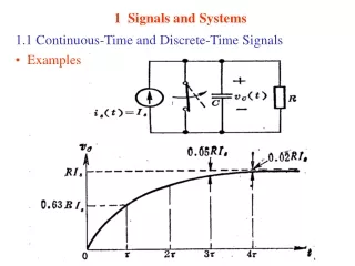 1  Signals and Systems