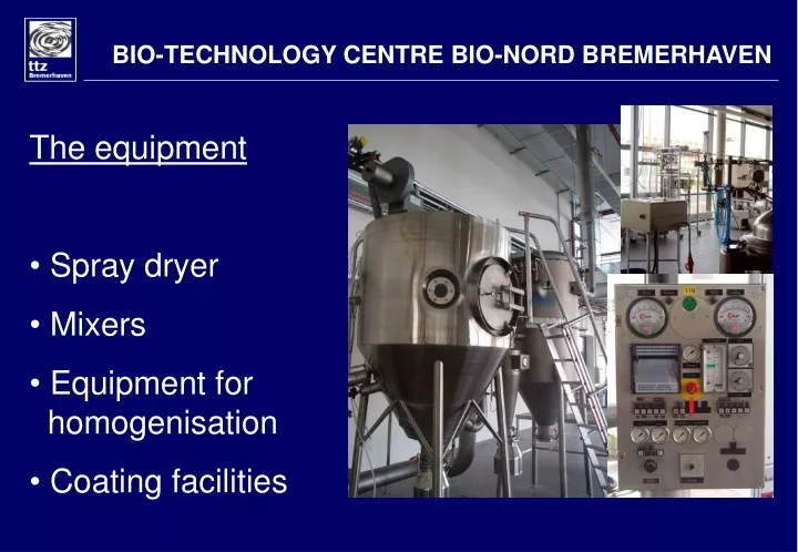 bio technology centre bio nord bremerhaven