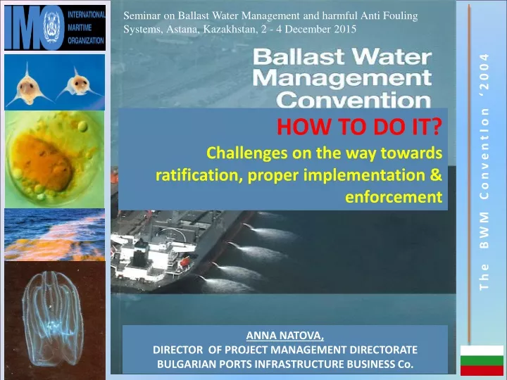 seminar on ballast water management and harmful