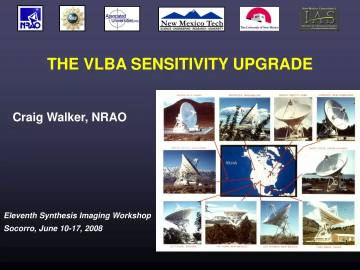 the vlba sensitivity upgrade