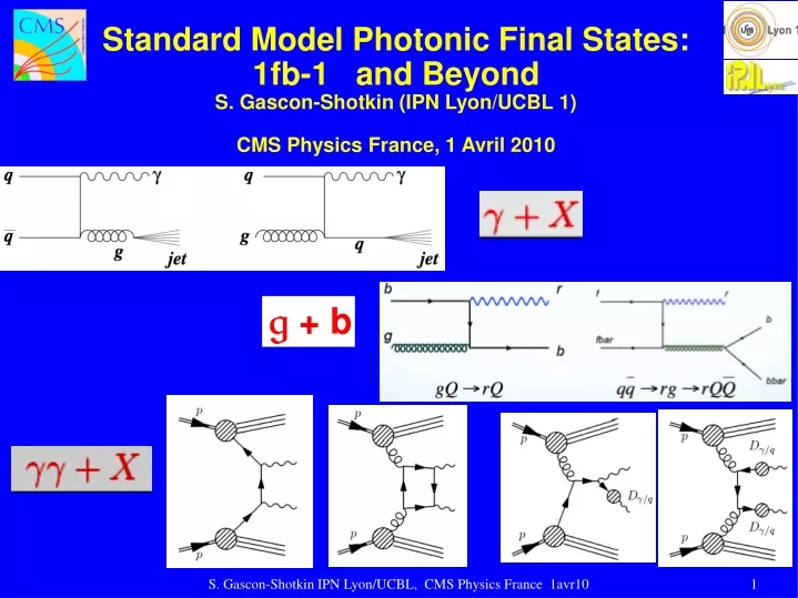 s gascon shotkin ipn lyon ucbl cms physics france