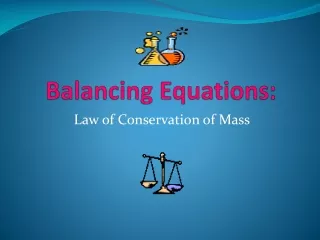 Balancing Equations: