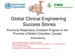 Provincial Respiratory Outreach Program in the Province of British Columbia, Canada