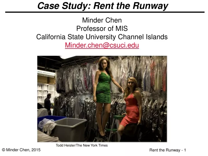 case study rent the runway