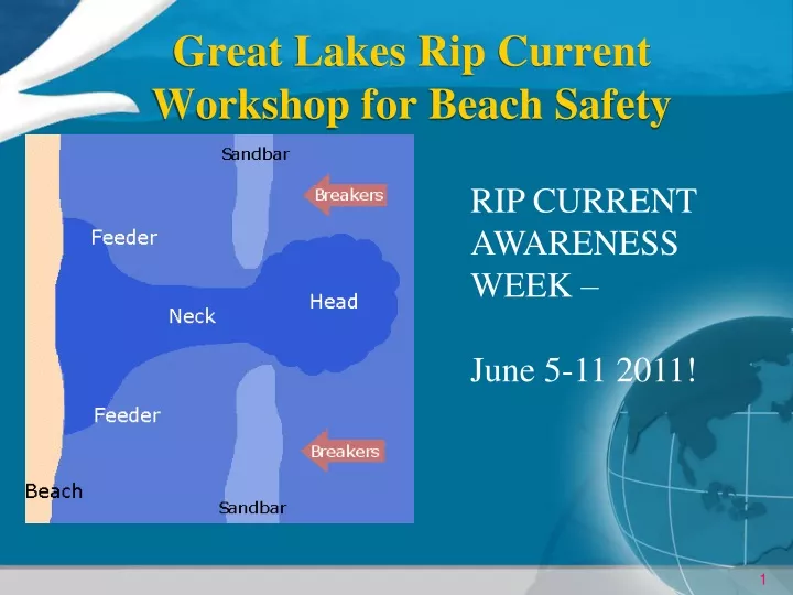 great lakes rip current workshop for beach safety