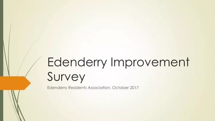 edenderry improvement survey