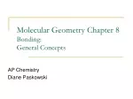 Molecular Geometry Chapter 8  Bonding:  General Concepts