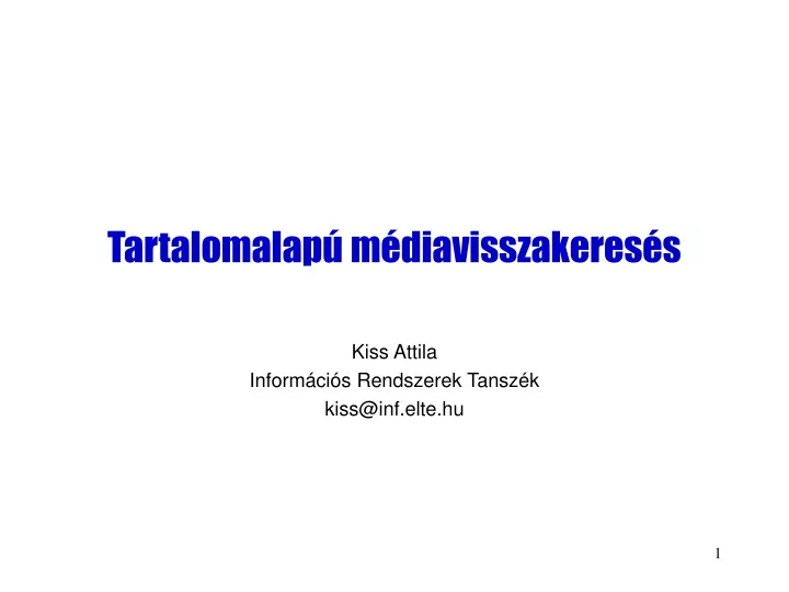 tartalomalap m diavisszakeres s