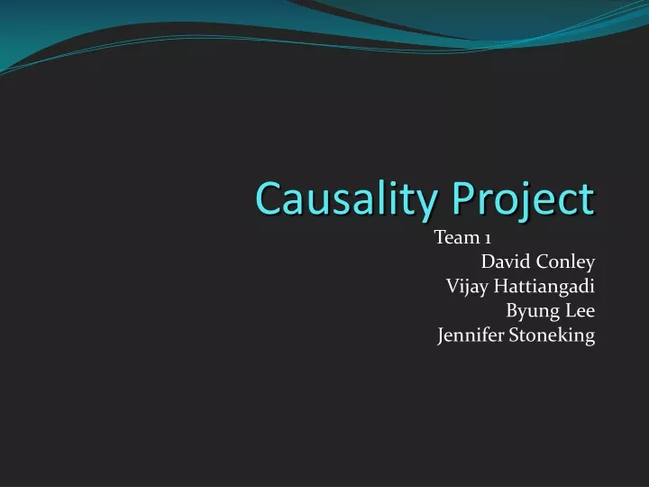 causality project