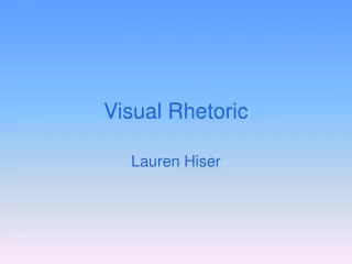 visual rhetoric