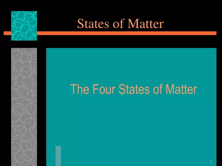 states of matter