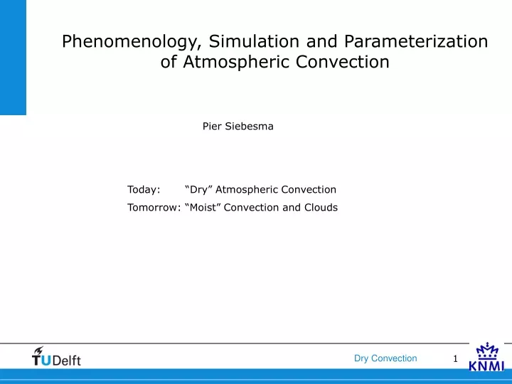 phenomenology simulation and parameterization