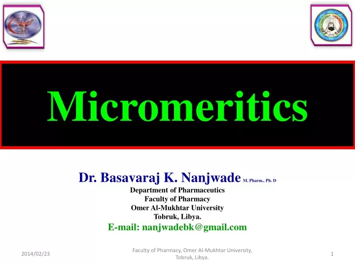 micromeritics