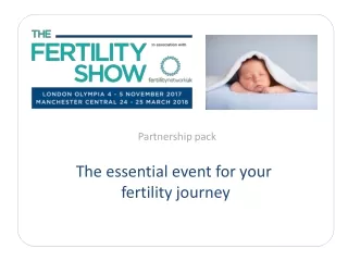 The essential event for your  fertility journey