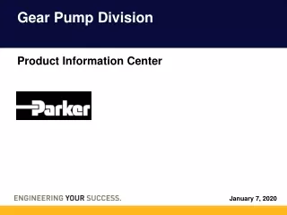 Gear Pump Division