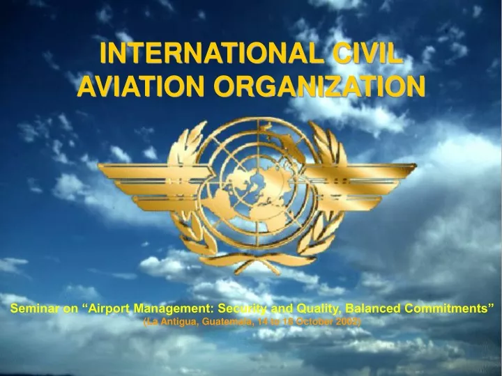 international civil aviation organization