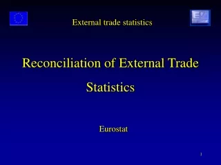 External trade statistics