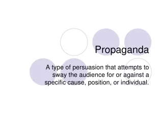 Propaganda