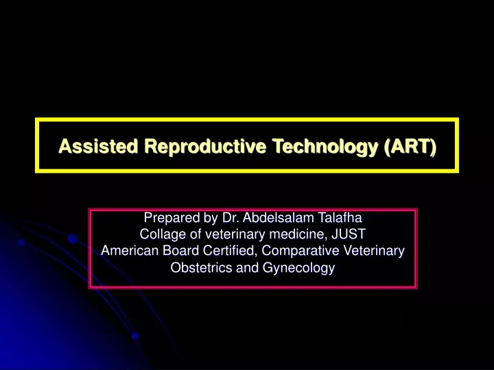 assisted reproductive technology art