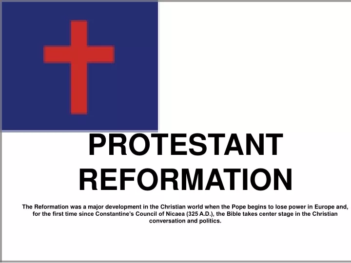 protestant reformation the reformation