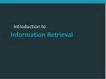 Understanding Information Retrieval: Techniques and Models - slide 1
