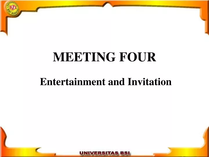 meeting four
