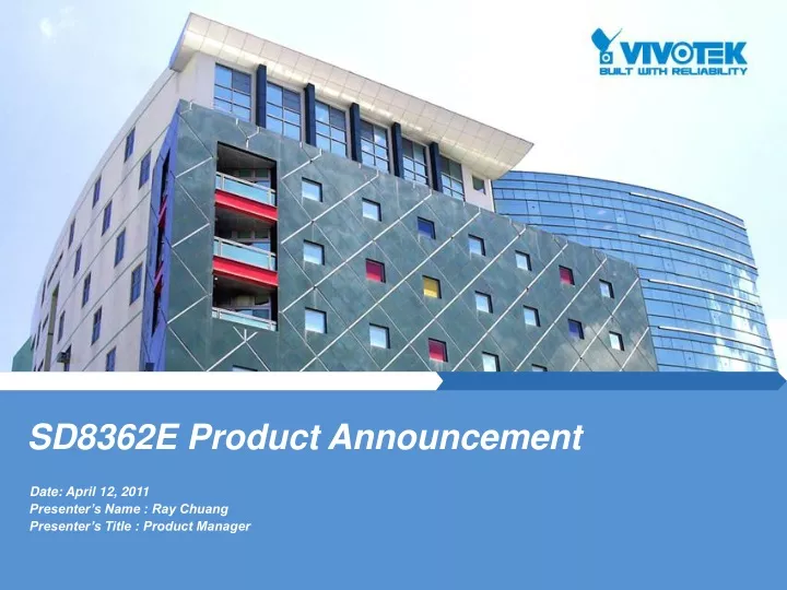 sd8362e product announcement