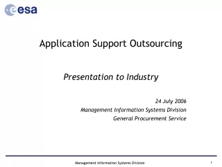 Application Support Outsourcing