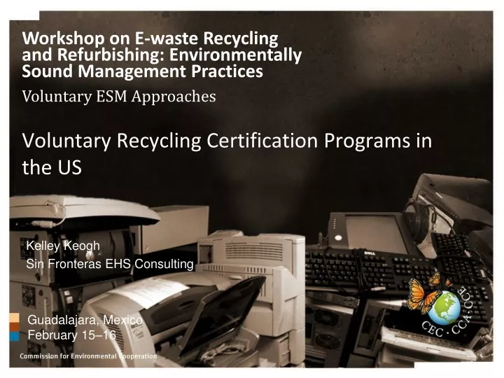 voluntary recycling certification programs in the us