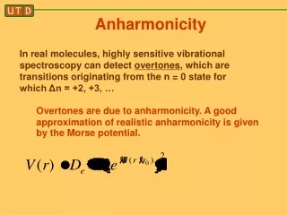 Anharmonicity