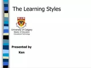 The Learning Styles