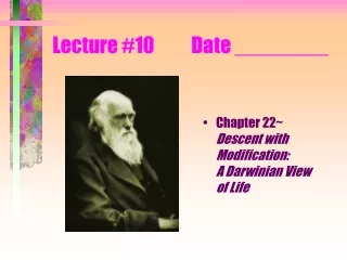 Lecture #10		Date ________