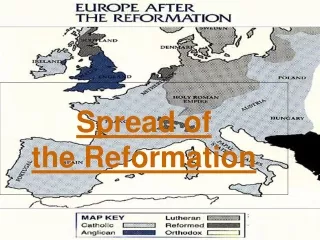 Spread of the Reformation