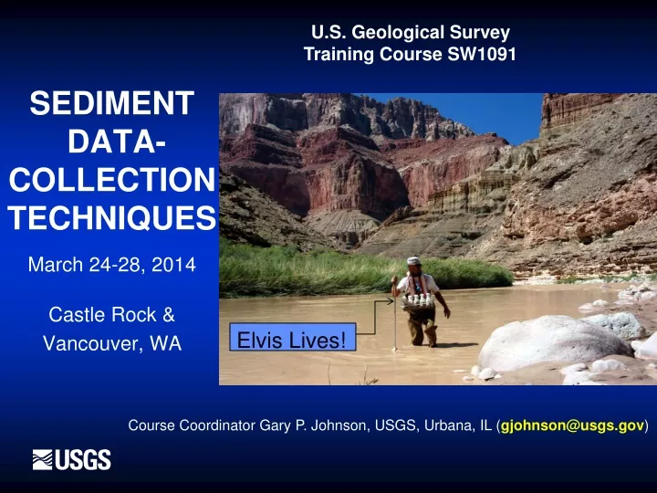 sediment data collection techniques march