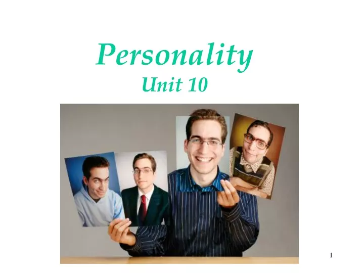 personality unit 10